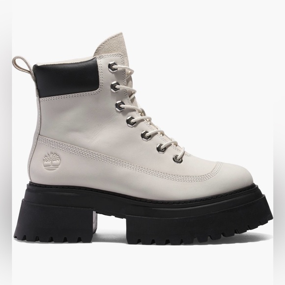 Timberland Sky Waterproof Lace-Up
Platform Boot (9M; Bright White) - Picture 4 of 16